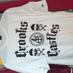 New Crooks & Castle white shirt XL